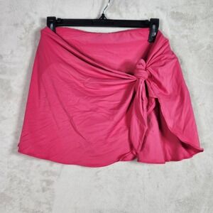 Contours by Coco Reef Bottom Womens Medium Pink Dragon Shapemaker Swimwear Skirt